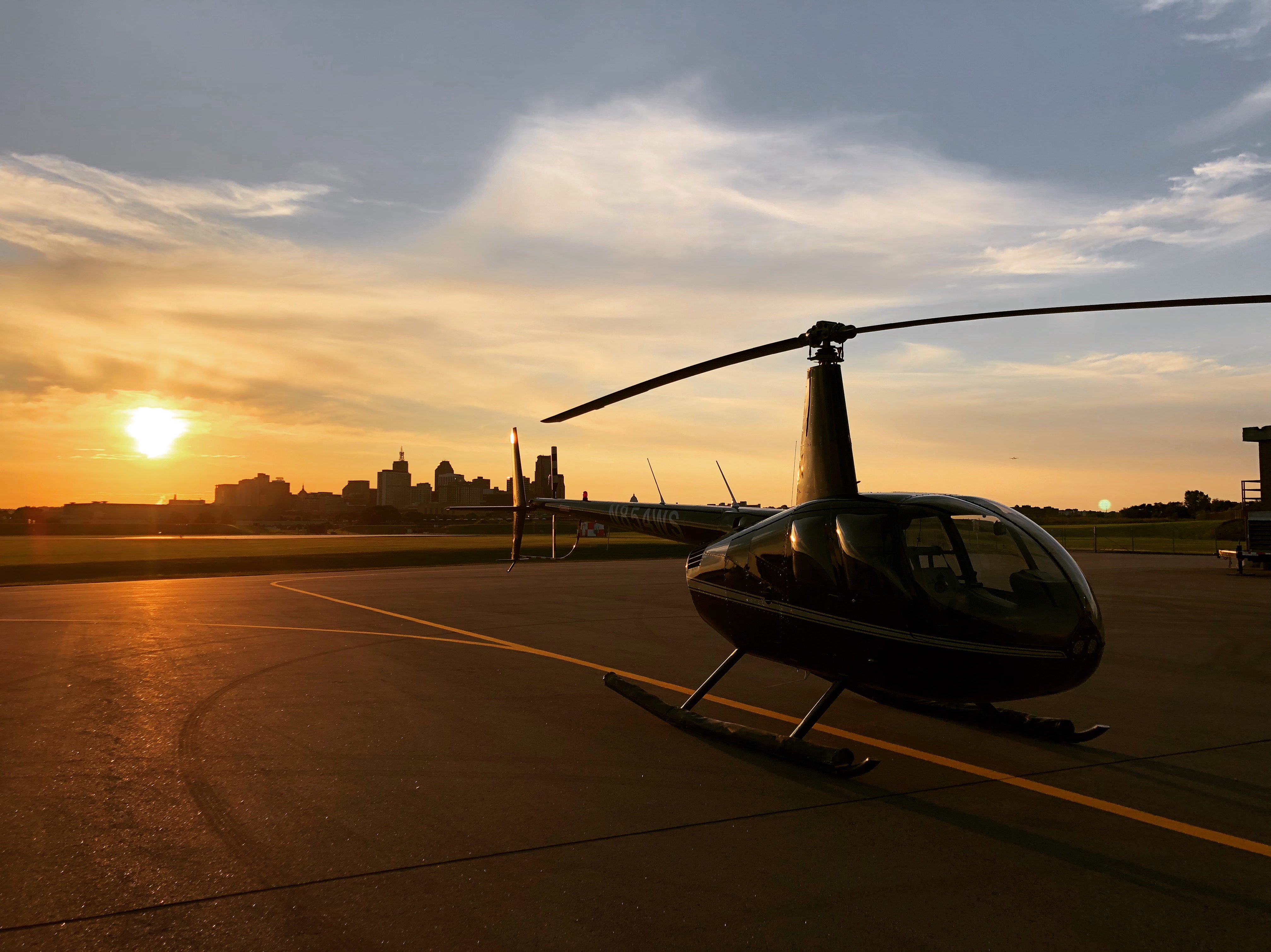 helicopter ride and dinner package in St. Paul, Minnesota